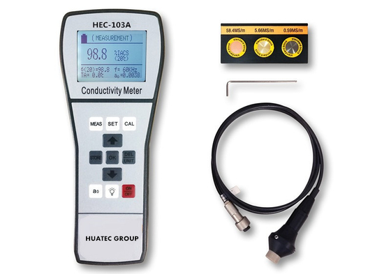 Conductómetro HEC-103A/103A1 de la onda sinusoidal HAUTEC Digitaces del ISO