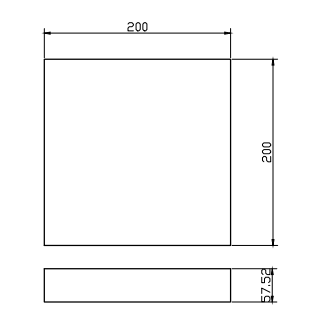 Prueba de partículas magnéticas Bloques de prueba de fuerza de elevación Estándar ASME 177N/18.1kg Bloque de elevación de peso muerto Mpi 1