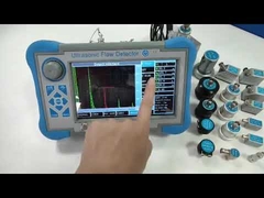 Detector de fallas ultrasónico de pantalla táctil con tarjeta SD y bajo ruido