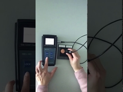 Medidor de conductividad de corrientes de Foucault digital de 60 kHz de alta precisión