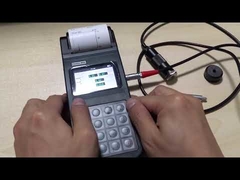 Medidor de vibraciones portátil USB con gráfico espectral para aplicaciones industriales