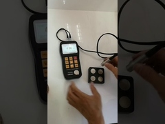 Medidor de espesor de pared ultrasónico LCD 128x64 con retroiluminación LED