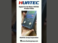 Medidor de ferrita portátil con pantalla LCD, digital, pilas de 9V