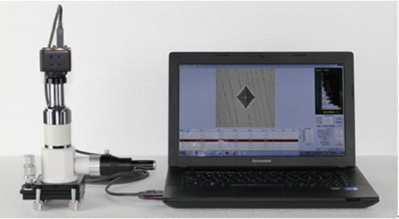 Precisión portátil fina de la máquina de prueba de la dureza de Vickers de la muestra HV-10PDX alta