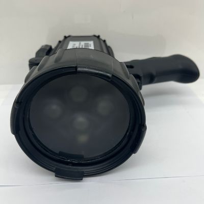 Luz LED UV portátil DG-9W con protección de bajo consumo, luz UV dual blanca, duración de batería de 5-6 horas