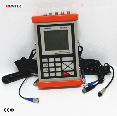Colector de datos portátil en doble canal del balanceador HG904 del analizador de la vibración del PDA