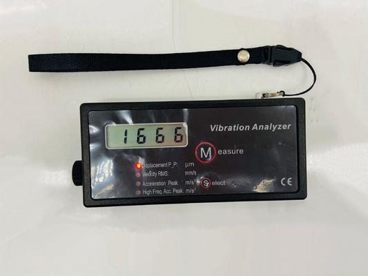 4 Parámetros Analista de vibración métrico versión a prueba de explosión medición de Rms verdadera