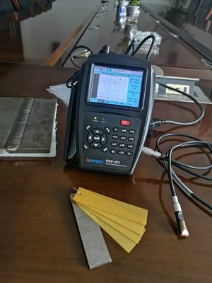 HEF-301 Detector de defectos de corriente Eddy portátil 64Hz-5MHz Impedancia de visualización de defectos de NDT de grietas metálicas