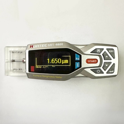 14 Parámetros Tester de rugosidad de superficie digital con espectrograma de pantalla de matriz de puntos OLED 128 X 64