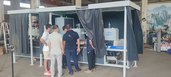 Máquina de inspección de partículas magnéticas fluorescentes