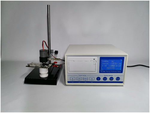 HUATEC TG-100E Tester de espesor coulométrico Medidor de espesor de recubrimiento de metal Medidor de espesor electrolítico Impresora incorporada