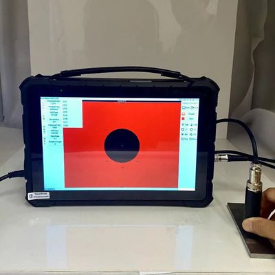 Sistema portátil de detección de corriente de remolino HEF-CC100 con pantalla táctil