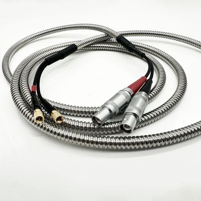 Cable doble Lemo 01-Microdot para equipos de END de alta temperatura