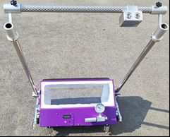 Detector de fugas de vacío de sellado automático HC1400-LED con rueda caminante de manivela auxiliar válvula de seguridad de presión de recipiente de tanque de filé de soldadura caja de inspección de vacío