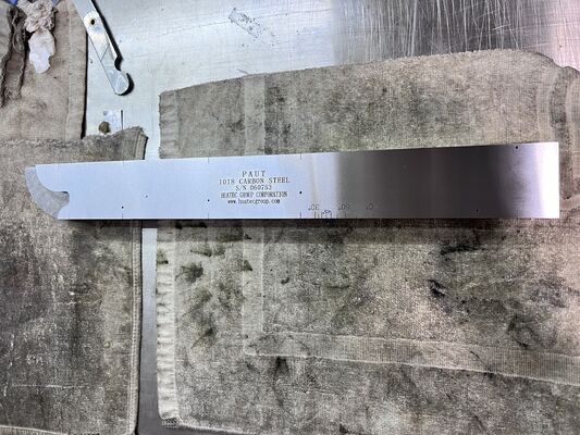 Bloque IIW ISO 19675 Métrico para Calibración de Radio PAUT