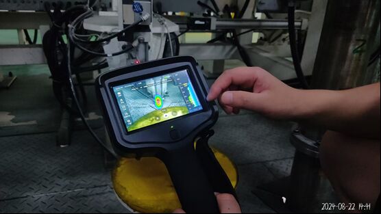 HFD-V100 cámara de imagen acústica portátil detector de fugas ultrasónicas para fugas de gas y descarga parcial