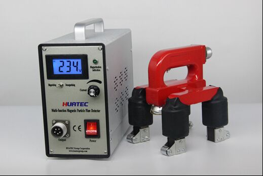 Detector de fallas magnéticas compuestas portátiles HCDX-ESC con desmagnetismo de corriente ajustable y CA