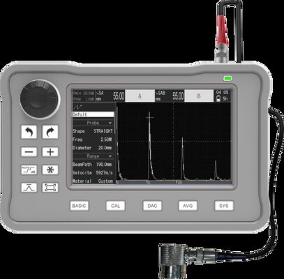 Detector de defectos metálicos portátil FD-500mini con función DAC/AVG para NDT industrial