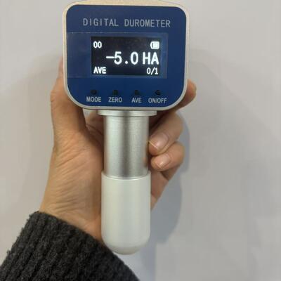 Instrumento de Medición de Dureza Shore con Pantalla Digital Integrada