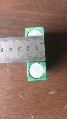 Magnético industrial de película de alnico de cabeza simple o doble para ensayos radiográficos