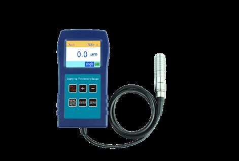 Medidor de espesor de recubrimiento digital TG-6003 magnético/corriente de Foucault 0-9500 µm con Bluetooth