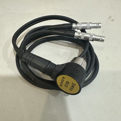 Proba de ultrasonido de alto rendimiento N05 90 grados 5MHz 10mm Transductor de reemplazo para medidor de espesor