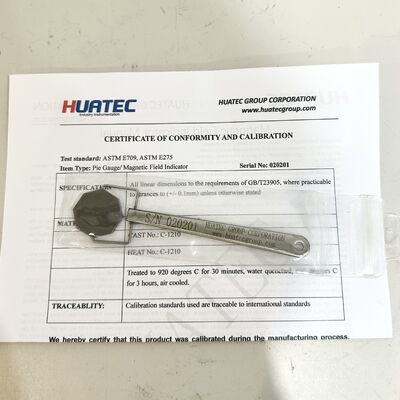 Indicador de campo ASTM Indicador de campo magnético ASTME709 Prueba MPI