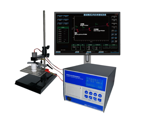 TG-100G Coulometric Thickness Tester Métro de ensayo de espesor y potencial de niquelado multicapa