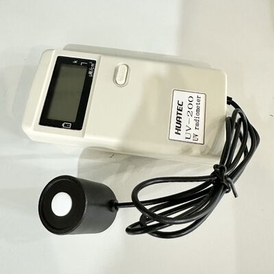 UV-200 Tester de intensidad UV de alta precisión ± 5% de precisión Radiómetro ultravioleta portátil Sanidad médica Detector de irradiación de luz UV