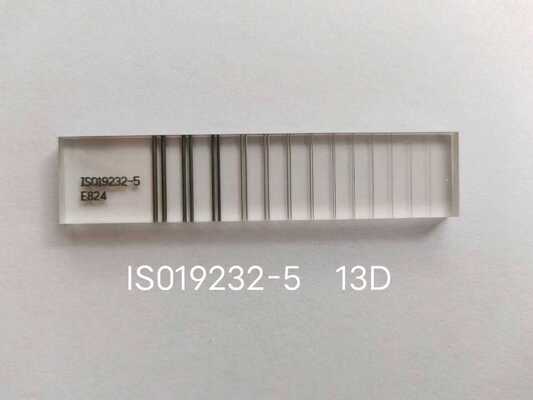 IQI Duplex D13 EN462-5 ISO 19232-5 Tipo de cable dúplex Indicadores de calidad de imagen Penetrametro de cable