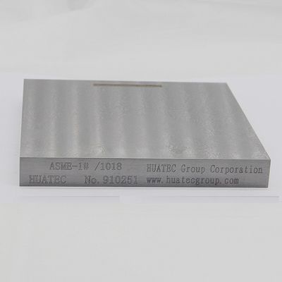 Bloque de prueba de calibración UT de soldadura no tubería de 19 mm, 38 mm, 75 mm, acero 1018, estándar ASME
