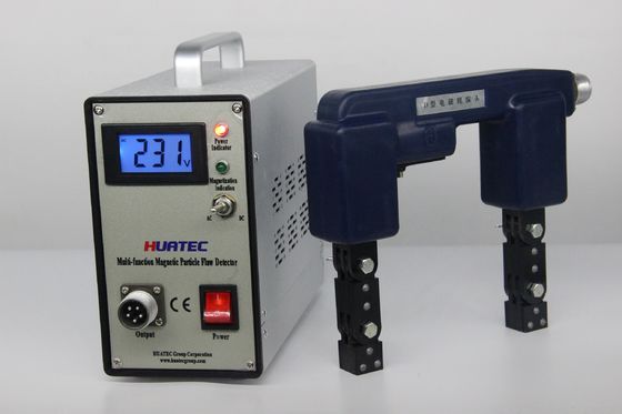 Detector de fallas magnéticas HCDX-ISC con sondas ajustables y controlador MCU para pruebas ferromagnéticas