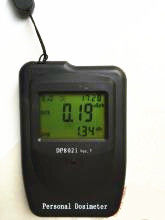 DP802i Radiación de rayos X-γ Medidor de alarma de dosis personal