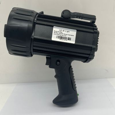 Luz LED UV portátil DG-9W con protección de bajo consumo, luz UV dual blanca, duración de batería de 5-6 horas