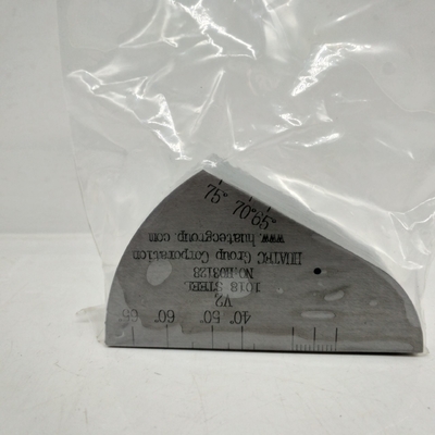 Bloque de ensayo de calibración de inspección por ultrasonidos IIW V2