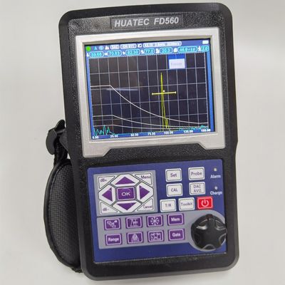 FD560 Detector de defectos ultrasónico portátil de alto rendimiento 0,2-20MHz ancho de banda TFT Color LCD probador de inspección de defectos industriales