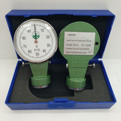 SYS-B Testador de dureza de superficie del molde de arena 980g Carga máxima y trazo de compresión de 2,50 mm