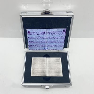 Bloque de prueba de comparación de penetración YM-A para calibración de sensibilidad y control de calidad de pruebas de penetración