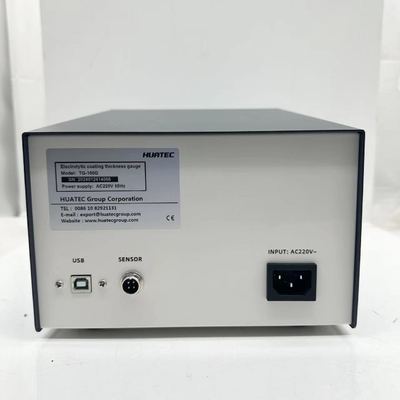 TG-100G Probador de espesor coulométrico de galvanoplastia para pruebas de cables conectado a computadora