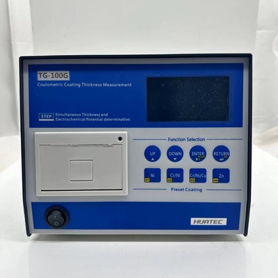 TG-100G Probador de espesor coulométrico de galvanoplastia para pruebas de cables conectado a computadora