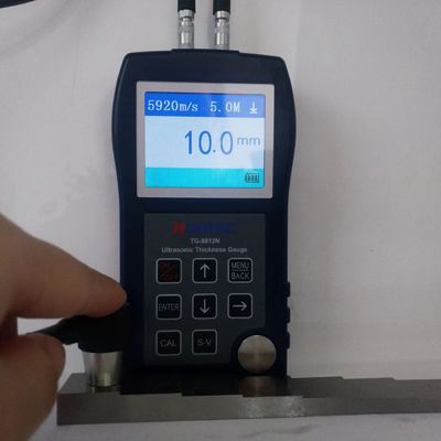 HUATEC TG-8812 Medidor avanzado de espesor ultrasónico con rango de 0,55-500 mm de alta precisión y Bluetooth
