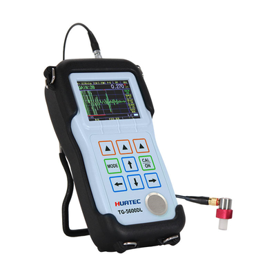 Equipo de ensayo no destructivo LCD de alta resolución medidor de espesor ultrasónico