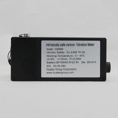 Vibrómetro de mano de alta precisión HG908 Rango de temperatura 0 50C