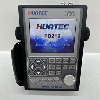 Detector de defectos ultrasónico de alta precisión FD219, calibración automática, medición de altura de grietas, corrección de superficie curva