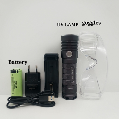 Lámpara UV con linterna de luz ultravioleta LED DG-30