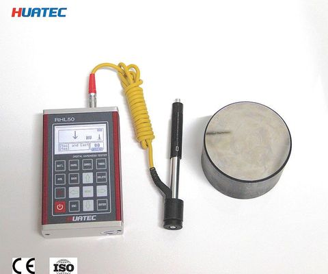 RHL50 LCD Leeb Hardness Tester Medidor de dureza digital recargable para piezas de trabajo metálicas