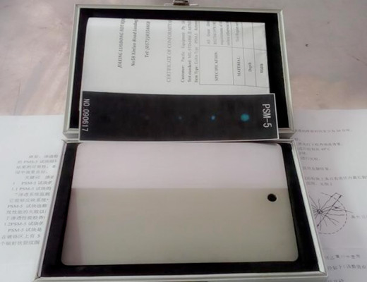Bloque de calibración del panel NDT PSM-5 de penetración