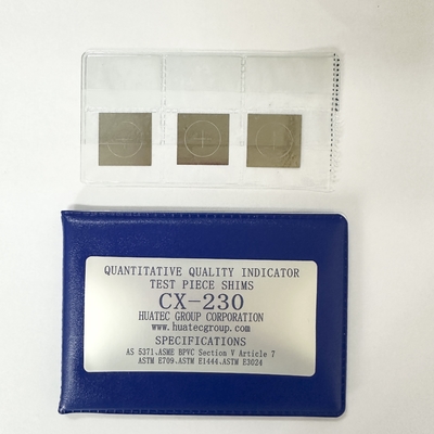 Prueba de partículas magnéticas Shims Indicador cuantitativo de calidad QQI Pruebas