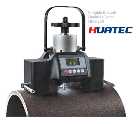 Tester de dureza Rockwell portátil magnético digital para probar piezas grandes o pesadas de hierro y acero