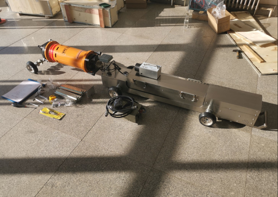 HUATEC X Ray Pipe Crawler Machine Diámetro del tubo Rango de detección Dia 400-1100mm
